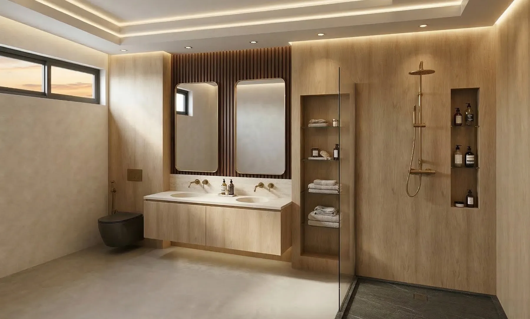 Casa de campo · Baño