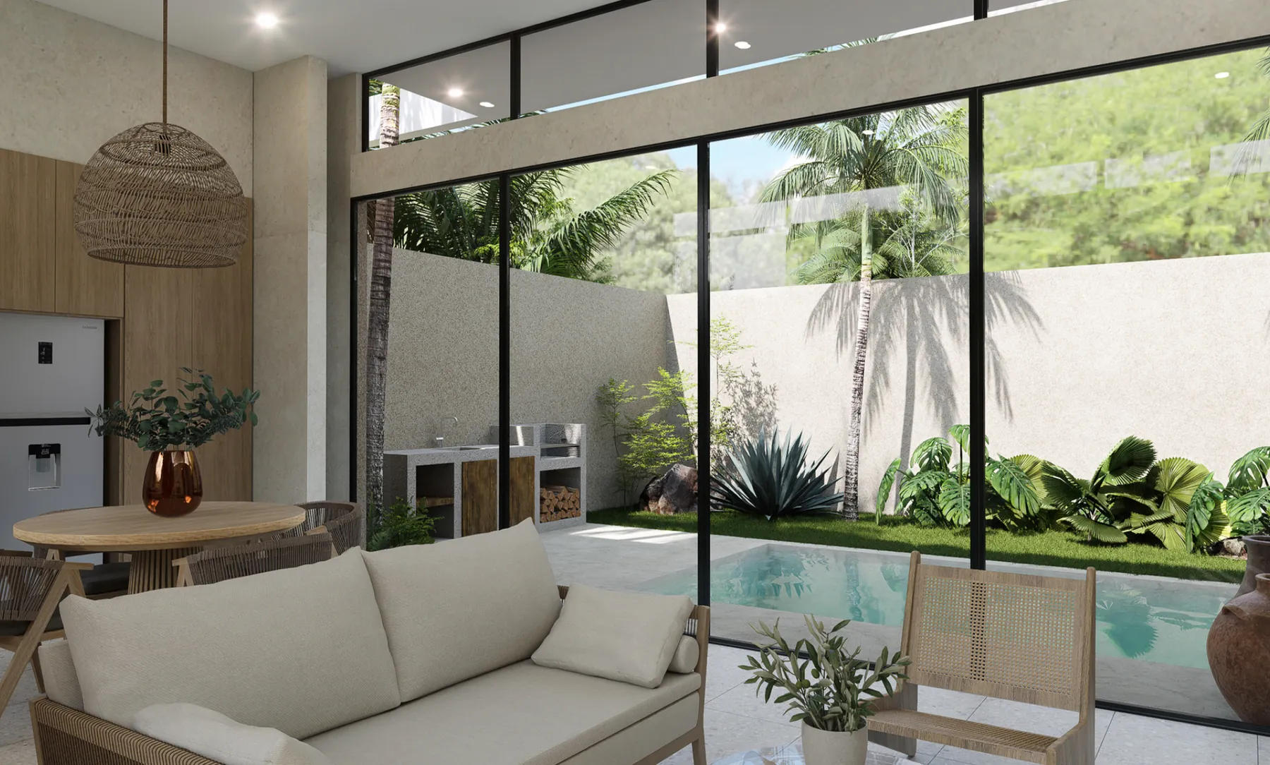 Casa de playa · Sala