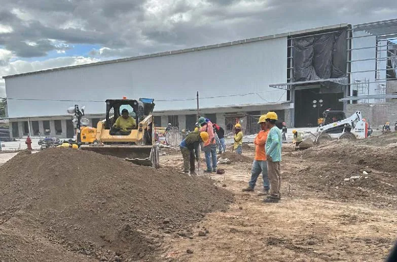 Proyecto de urbanismo en construcción
